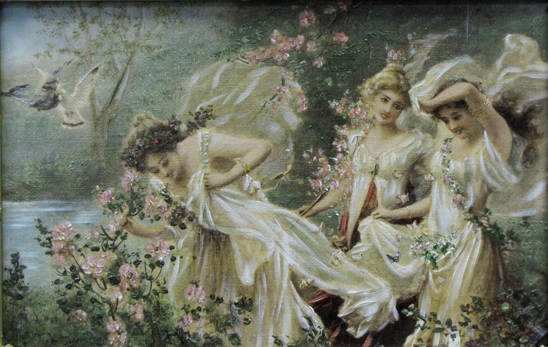 Unsigned 6.5x10 O/C Three Sirens (1 of 6)