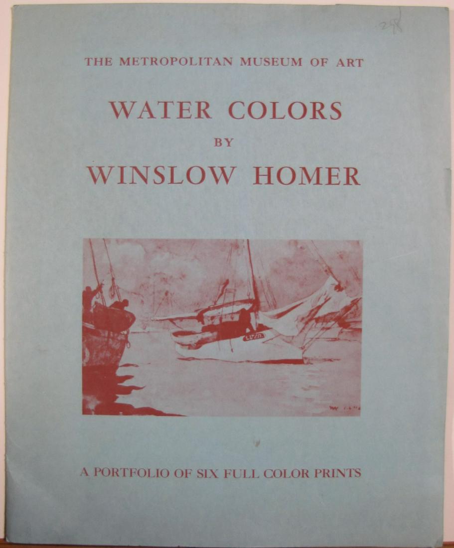 "Watercolors by Winslow Homer" Print Folio (1 of 7)