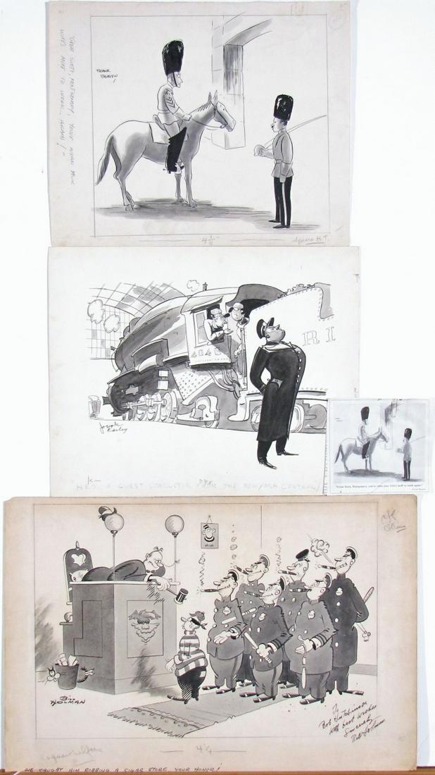 Easely, Holman, Beaven 3 Original Cartoon Art (1 of 19)