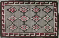 Antique Navajo Ganado Rug