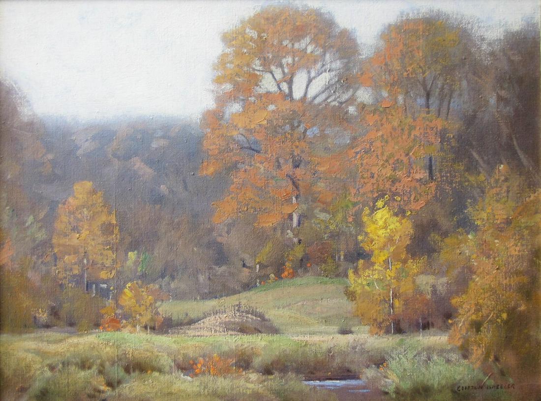 Clifton Wheeler 18x24 O/C Autumn Hills (1 of 8)