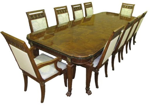 237 Exquisite Henredon Dining Table Twelve Chairs 237 Exquisite Henredon Dining Table Twelve Chairs