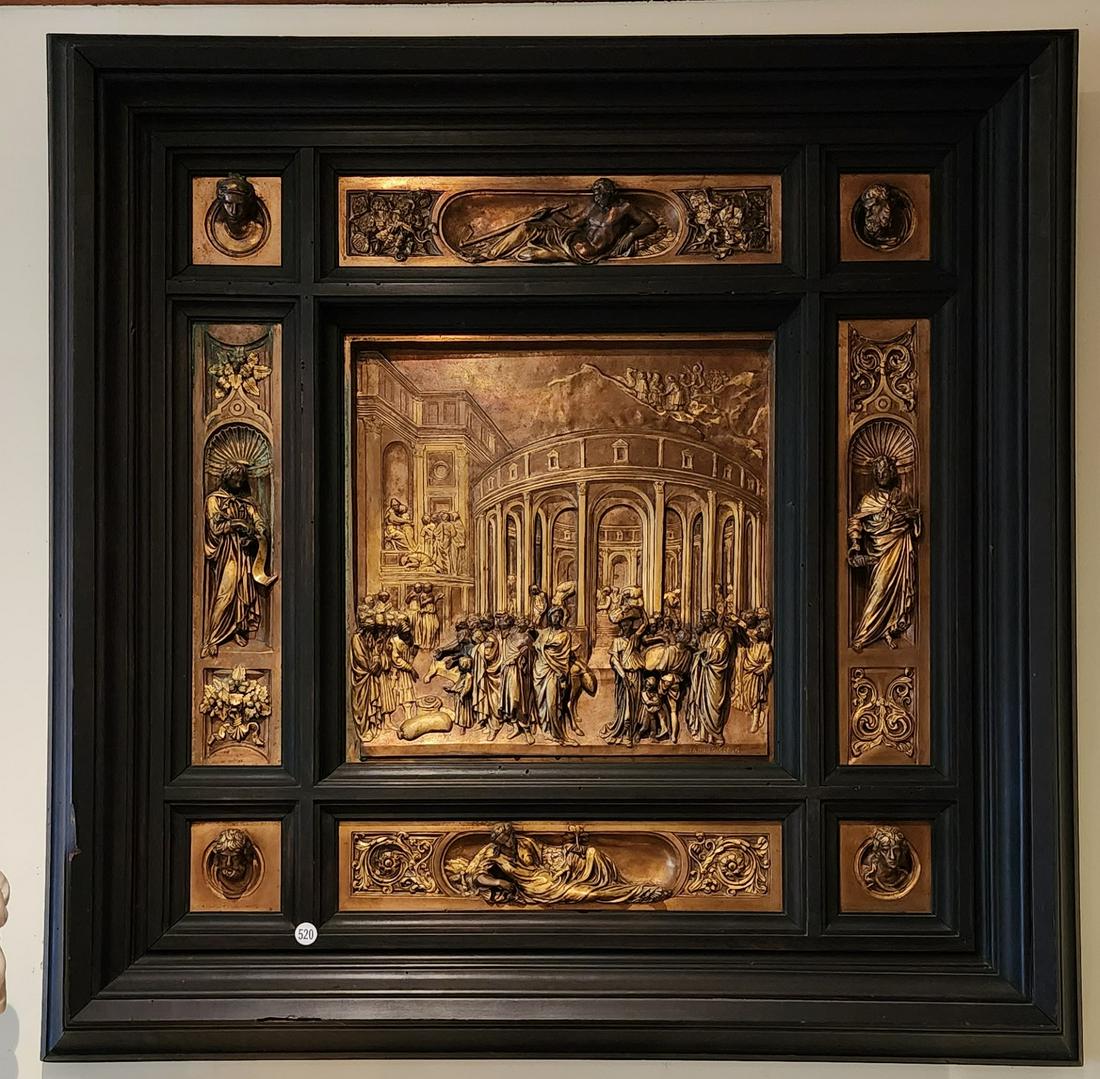 Bronze Framed Wall Plaques, F Barbedienne (1 of 11)