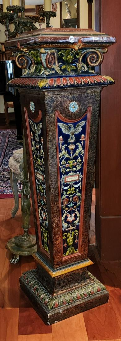 Antique Majolica Fern Stand (1 of 12)