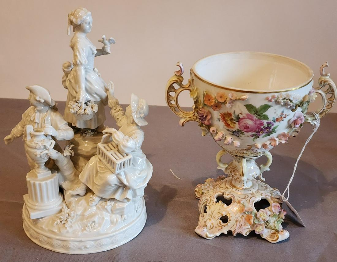 Two Collectible Porcelain items, Meissen (1 of 10)