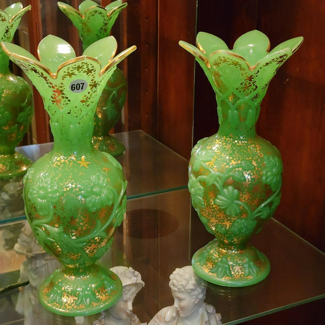Pair of Art Glass Vases (1 of 4)
