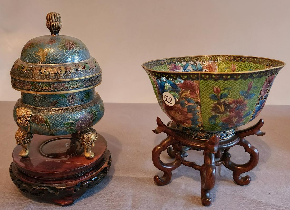 Two Items of Plique-a-Jour (1 of 12)