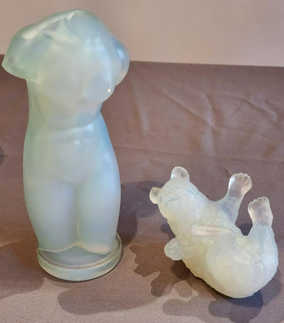 Two Sabino Opalescent Sculptures, "Femme Parfaite" (1 of 5)