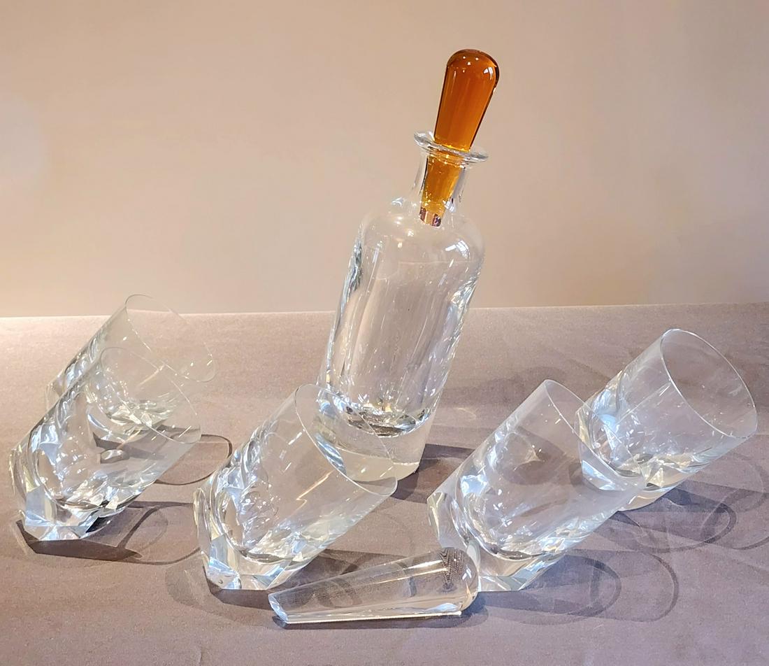 Baccarat Crystal "Vertige" Bar Set, Ltd Edition (1 of 5)