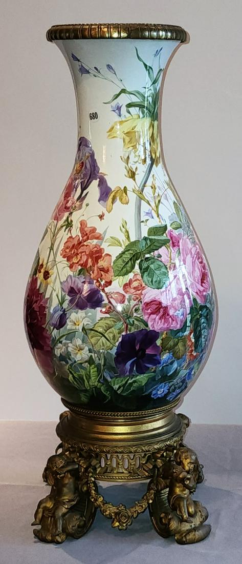 Antique French Porcelain Large Vase (1 of 12)