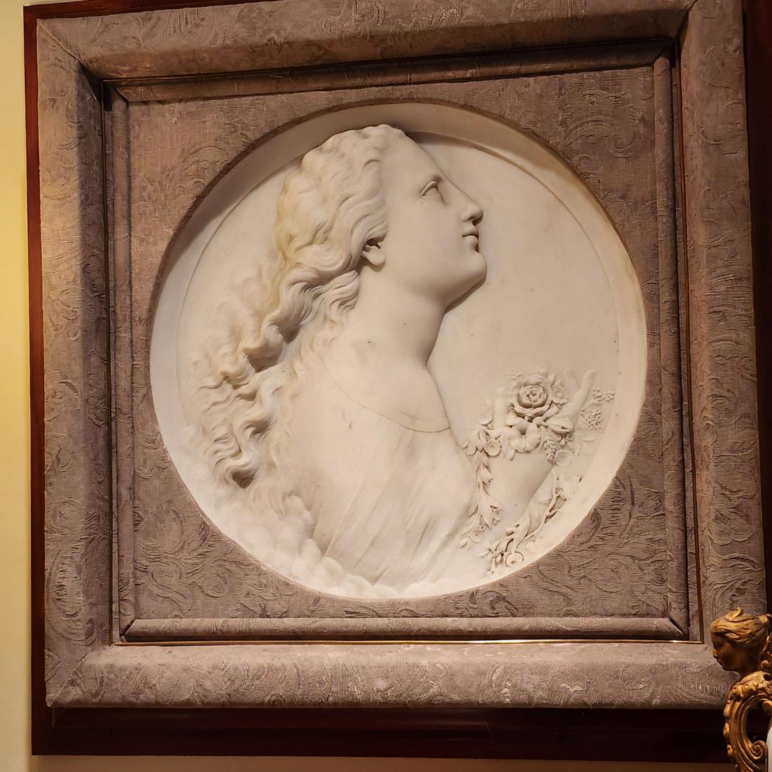 Pair of Marble Wall Plaques (1 of 15)