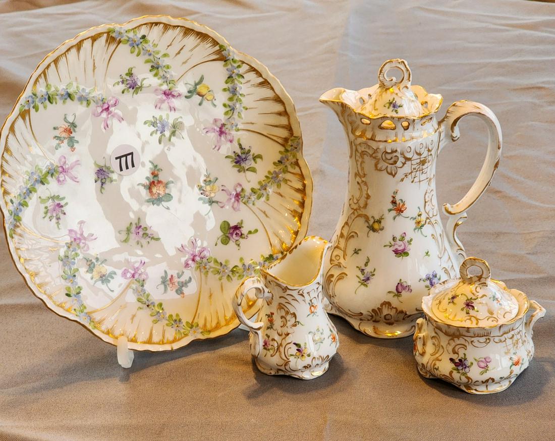 Dresden Partial Tea Set (1 of 7)