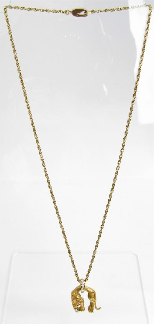 Carrera y sale carrera panther necklace