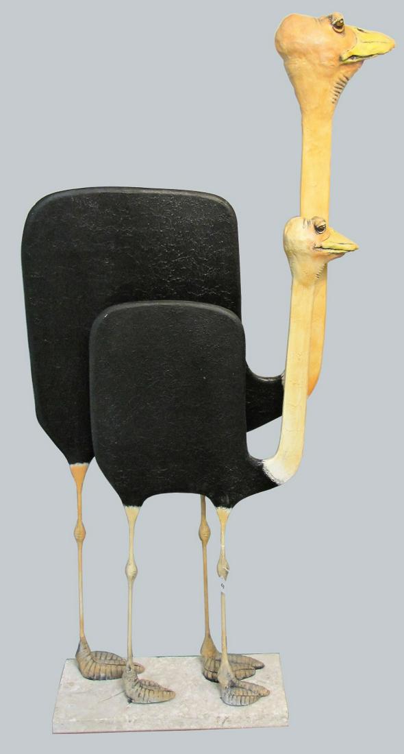 Todd Warner Large Ostrich Sculpture (1 of 18)