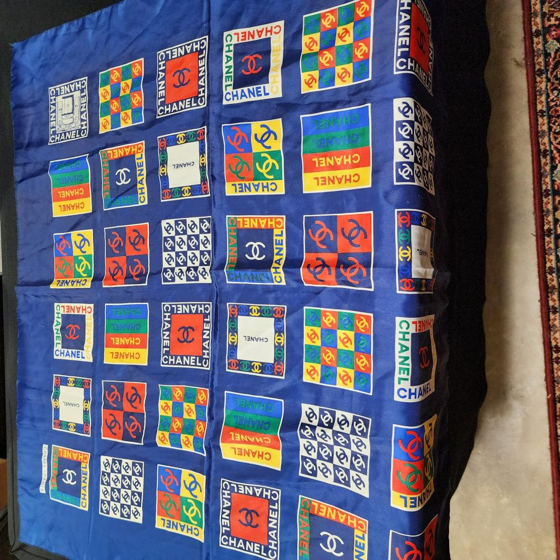 Vintage Chanel Scarf (1 of 4)