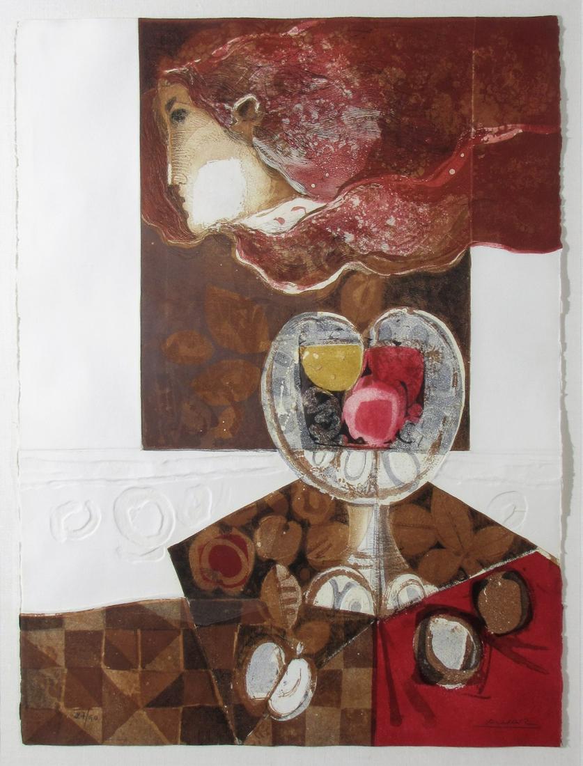 Sunol Alvar Limited Edition Aquatint Etching (1 of 6)