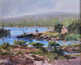 Jerry Smith 24x30 Acry/C "Down East Calm"