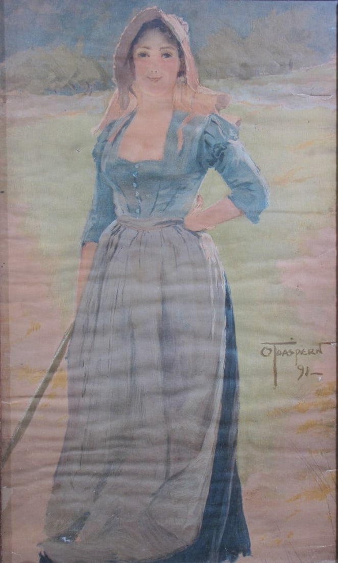 Antique Lithograph, Otto Toaspern (1 of 7)