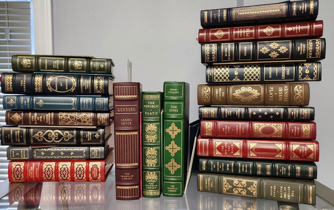 Twenty Leather Bound Franklin Library Books (1 of 16)