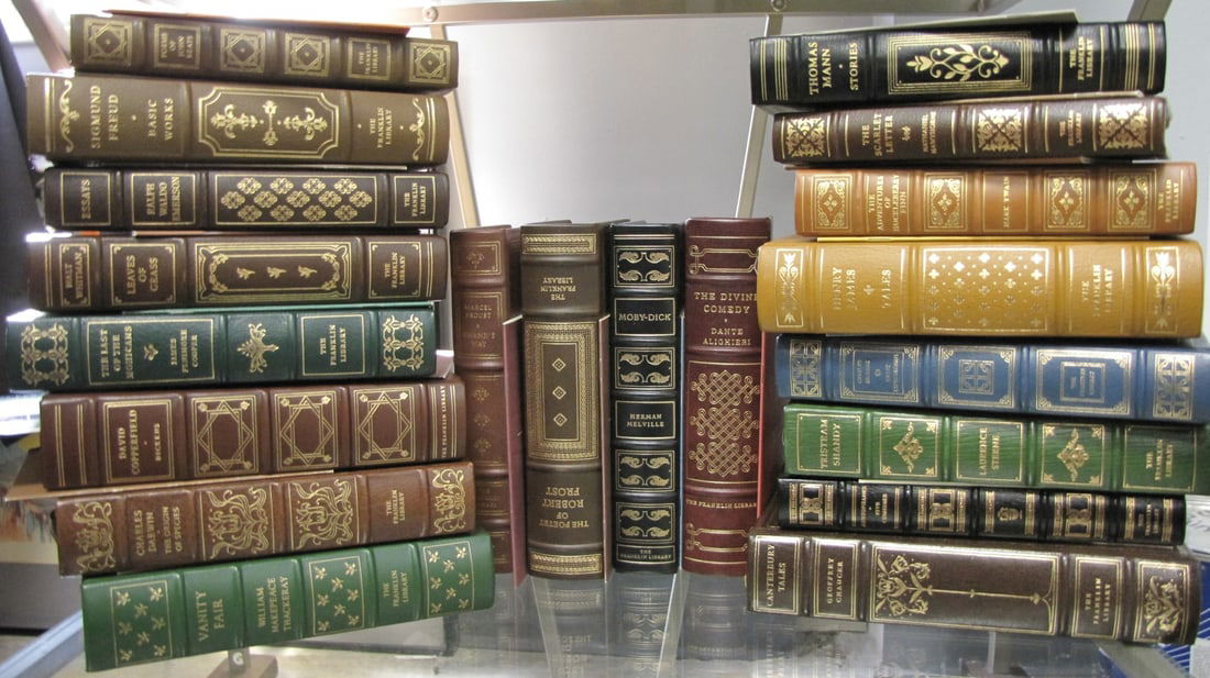 Twenty Leather Bound Franklin Library Books (1 of 12)