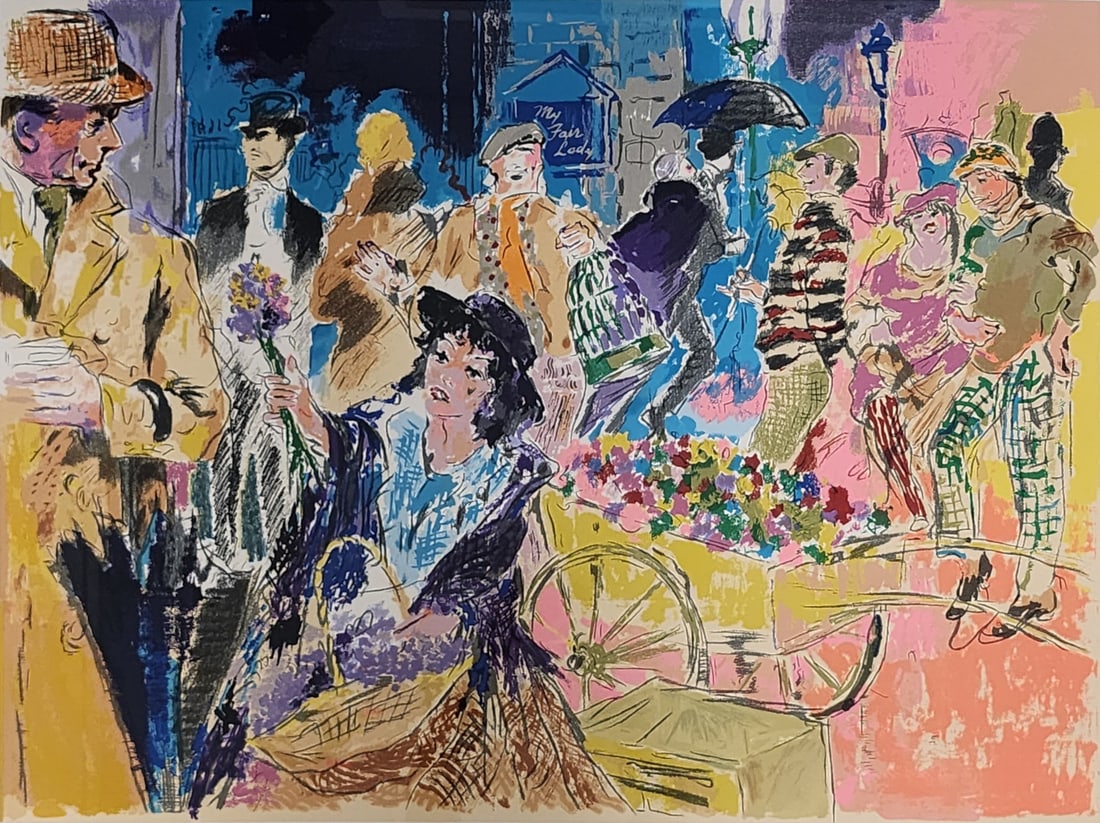 Leroy Neiman Ltd Ed Serigraph, "My Fair Lady" (1 of 5)