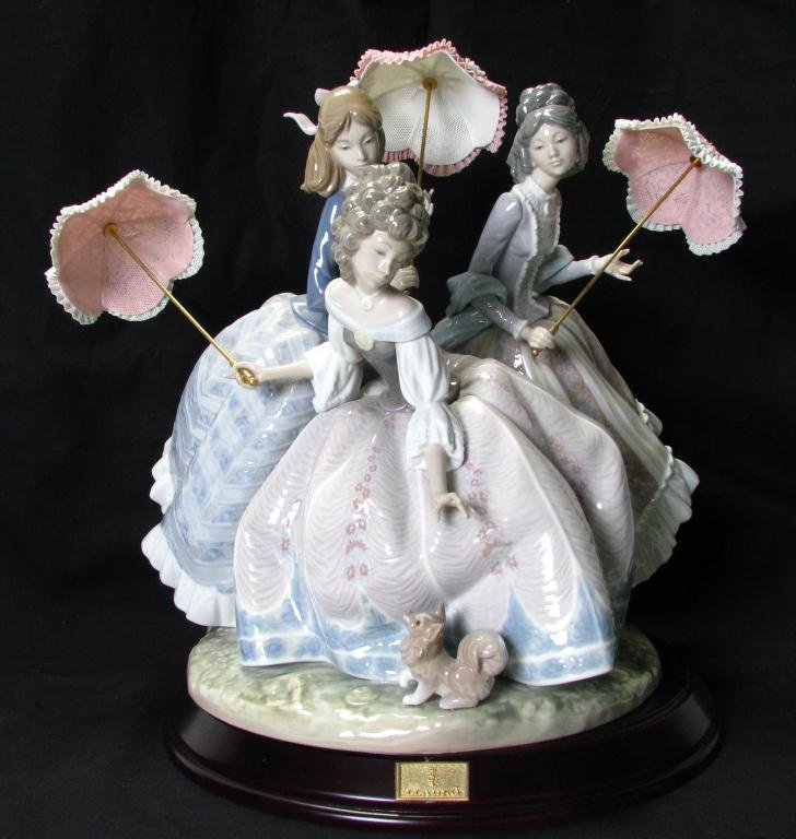 Lladro 1492, "Three Sisters", Limited Edition: Lladro 1492, "Three Sisters", Limited Edition #616/3000, with certificate, Issue year 1986, Jose Puche, no box