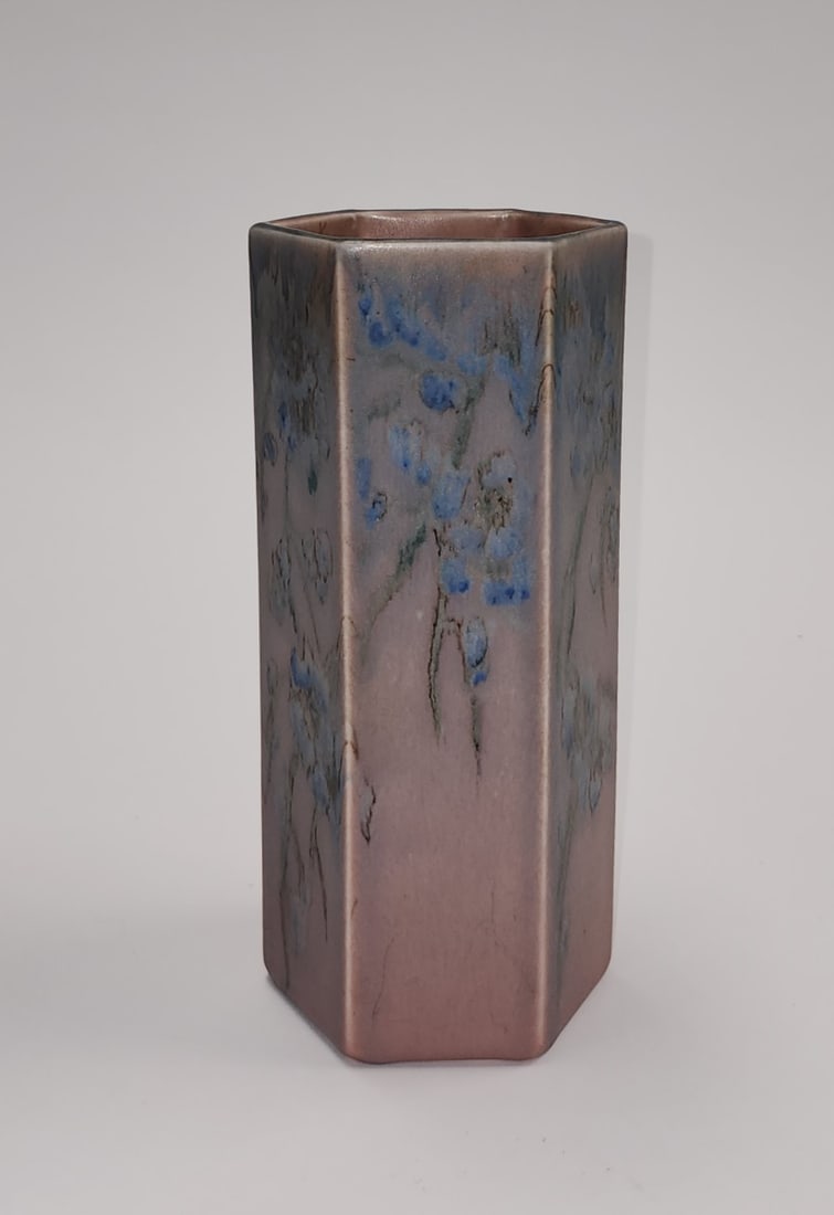 Rookwood Pottery Vellum Vase, Elizabeth Barrett (1 of 6)