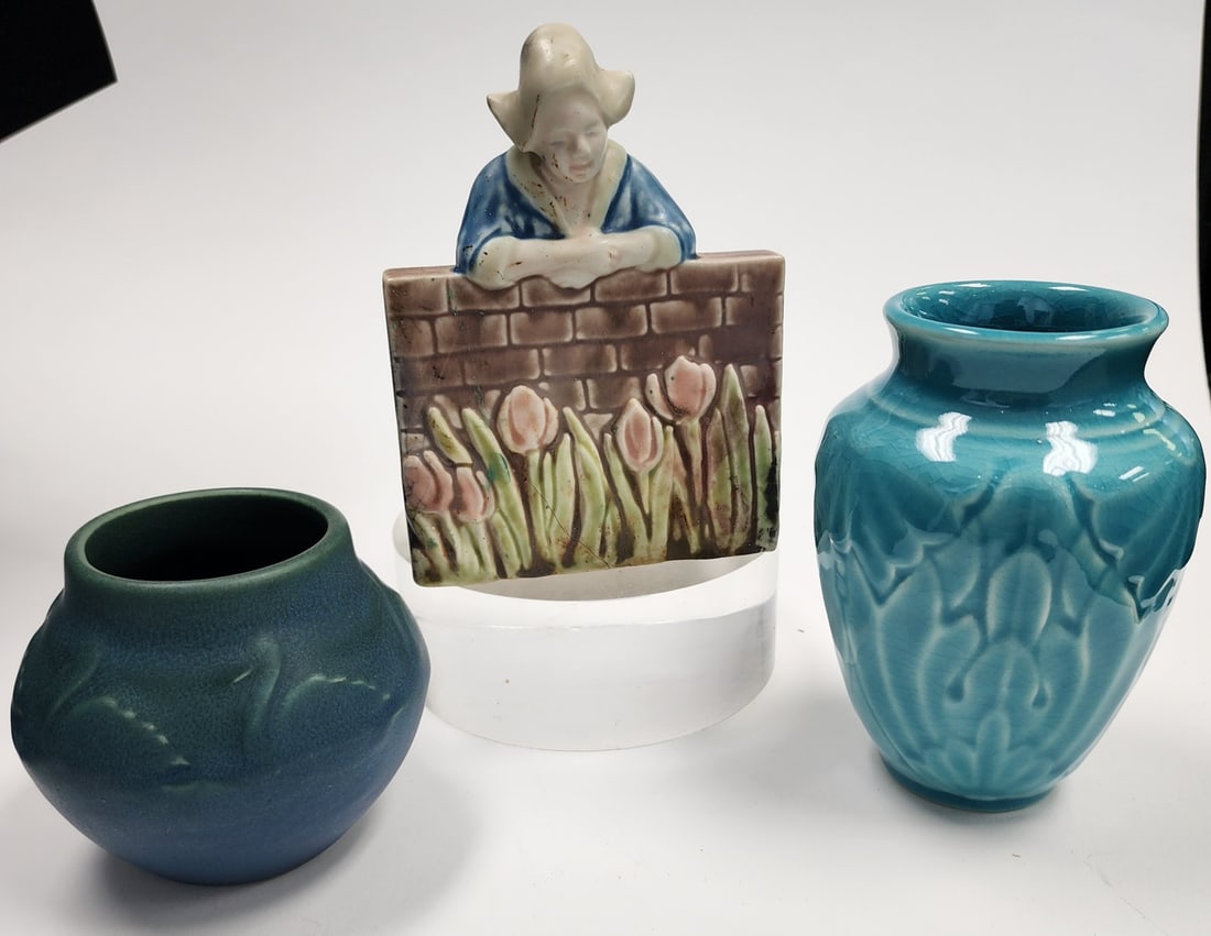 (3) Rookwood Pottery Items (1 of 15)