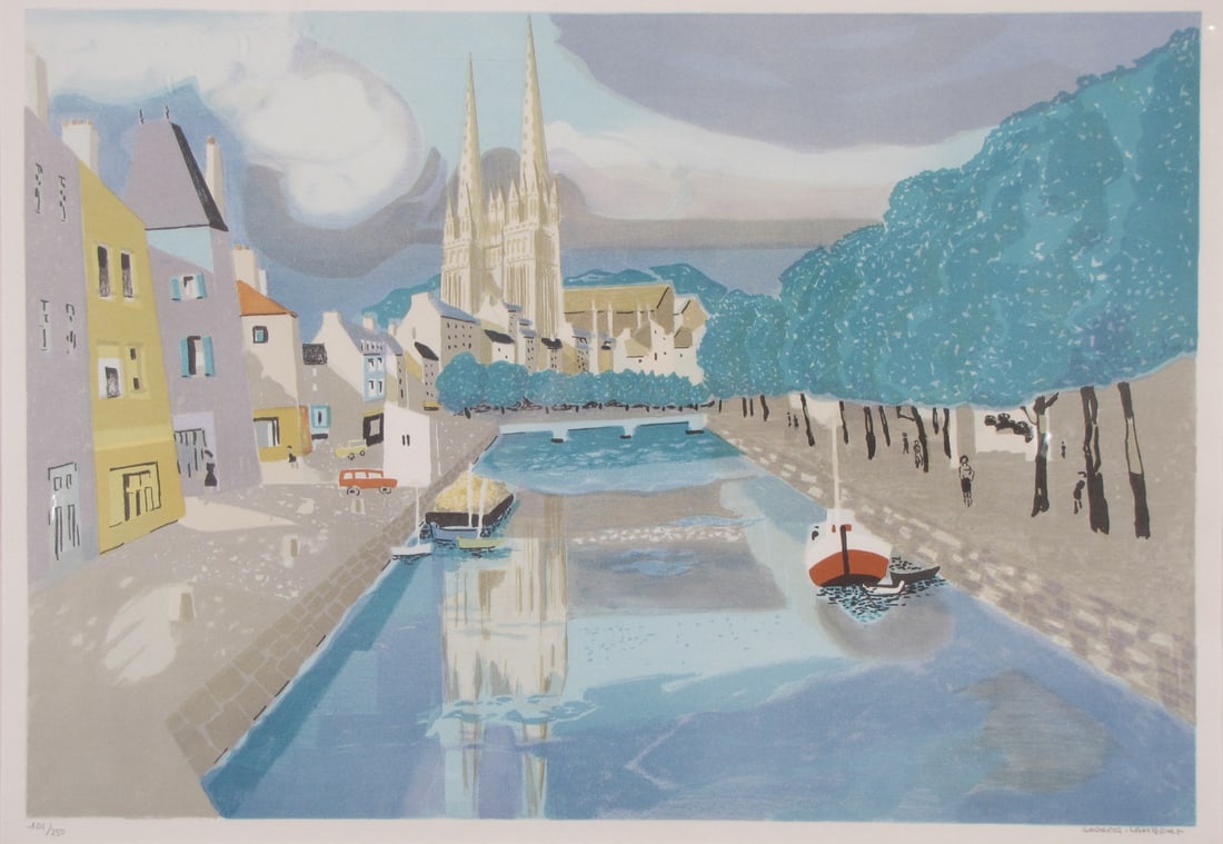 Georges Lambert Ltd Ed Litho, Notre Dame (1 of 4)