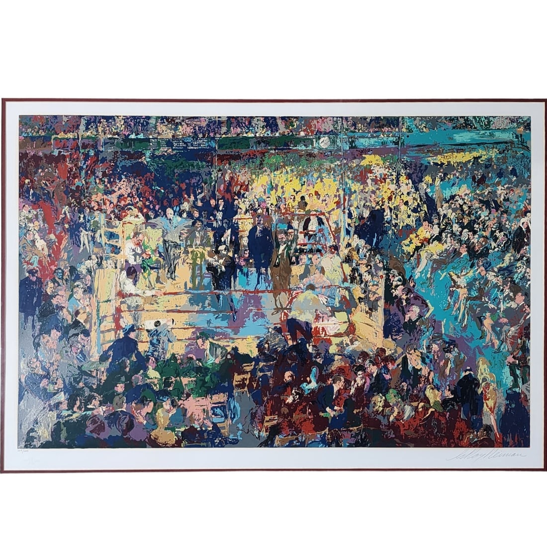 Leroy Neiman Serigraph, "Introduction...Champions" (1 of 5)