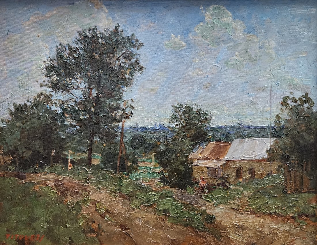 Aleksander Titovets 14x18 O/C "Way Home" (1 of 7)