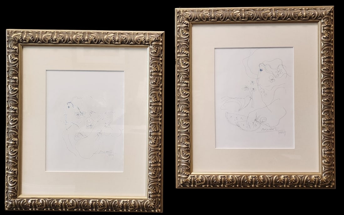 Pair of Sunol Alvar Lithographs (1 of 5)