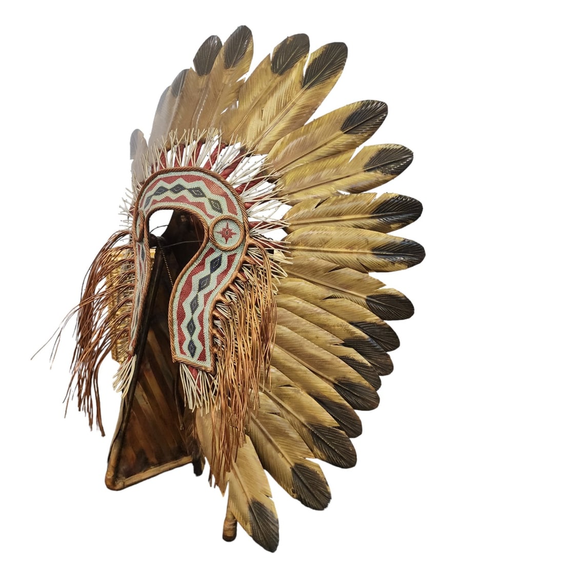 Jay Tschudy Metal Headdress Sculpture, Ltd Ed (1 of 4)