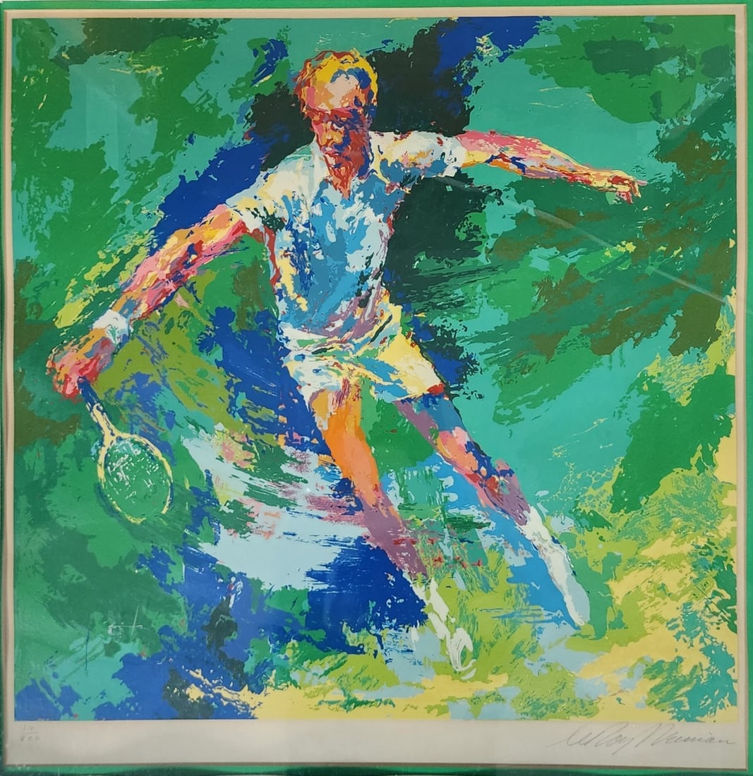 LeRoy Neiman, "Stan Smith" Serigraph, Ltd Ed. (1 of 8)