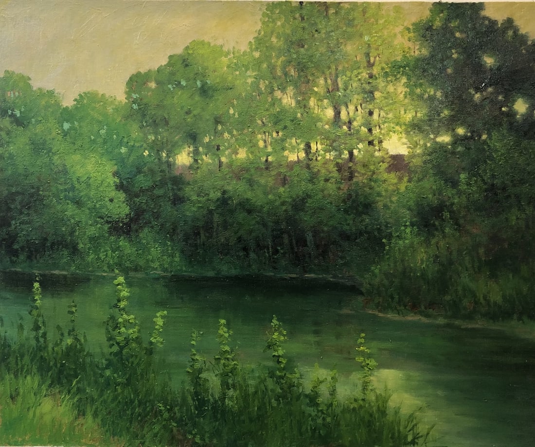 Dan Woodson 20x24 Oil Big Blue River (1 of 1)