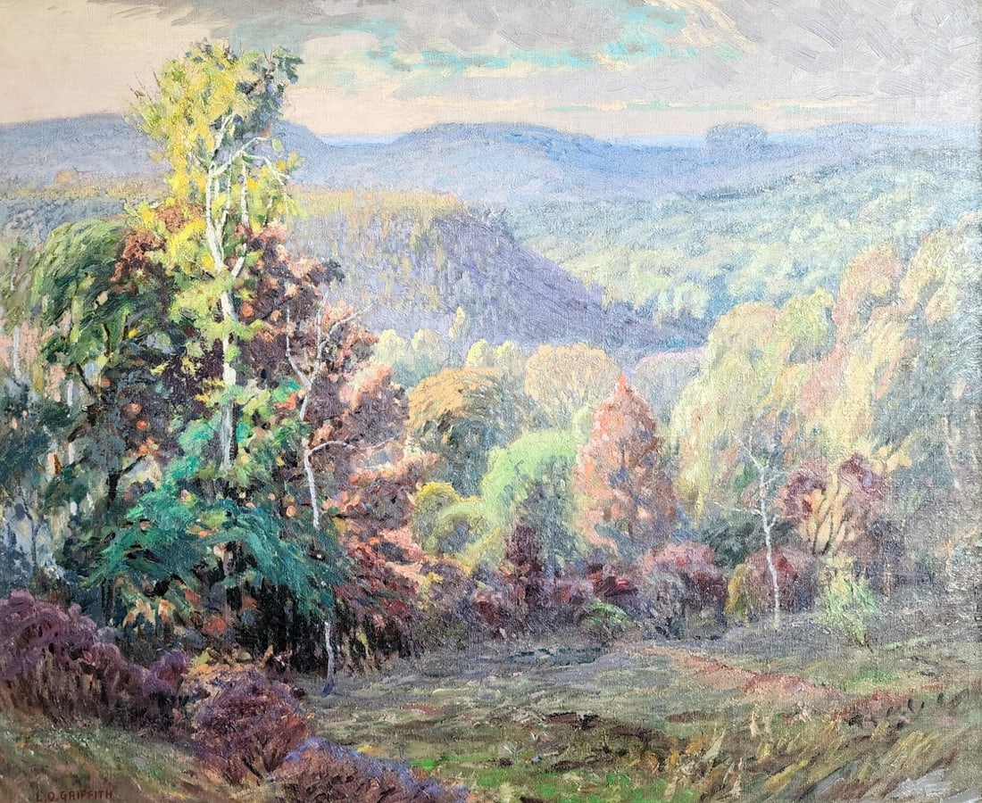 Louis Oscar Griffith 30x36 O/C "From the Heights" (1 of 11)