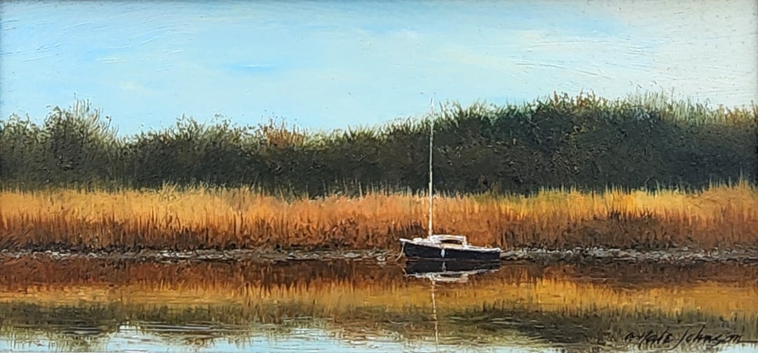 Hale Johnson 4x8 O/B "Low Tide in Wellfleet" (1 of 4)