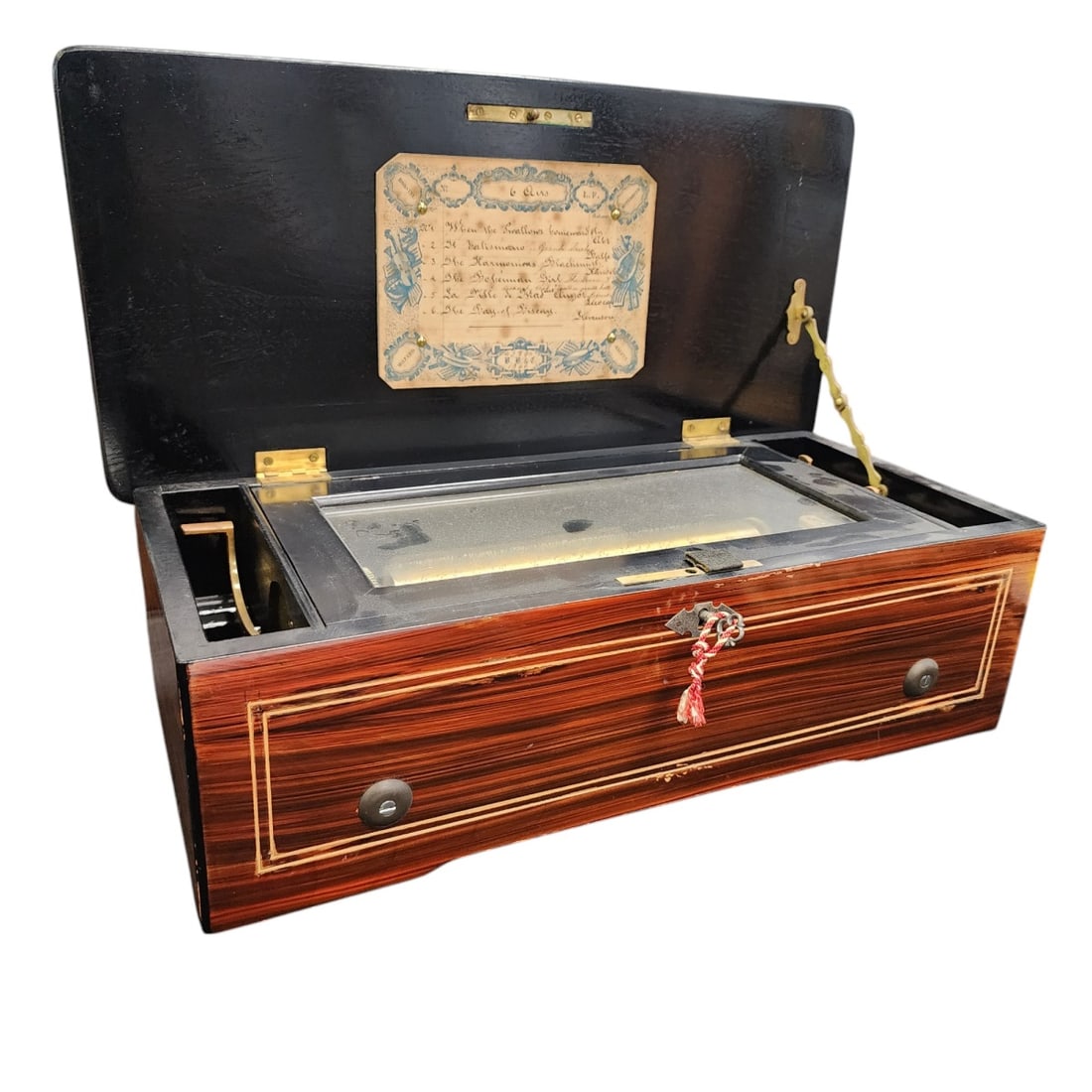 Antique 9" Cylinder Music Box (1 of 15)