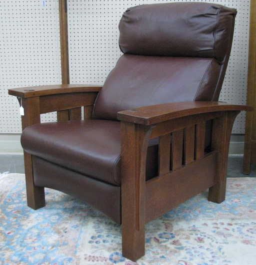 Stickley Furniture Bow Arm Morris Recliner Stickley Furniture Bow Arm Morris Recliner Placeholder