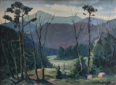 Louis W Bonsib 14x18 O/C/B Tennessee Landscape