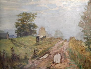 Igor Buzin 24x32 O/C Country Road, After Rain