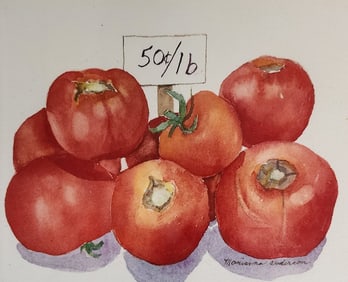 Marianna Anderson 5.5x7 WC Tomatoes for Sale