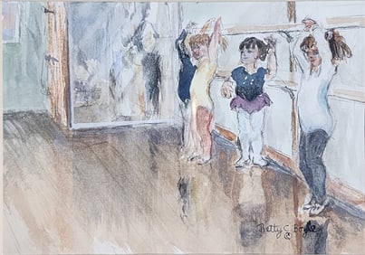 Betty C Boyle 5x6.5 WC Ballet Class