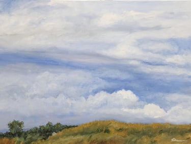Thomas Dreesen 30x40 O/C Big Sky Landscape