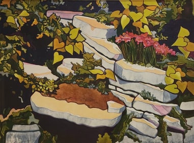 Framed Lithograph, Carl E Schwartz