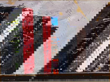 Randy Sorrell 12x9 O/C "Books"