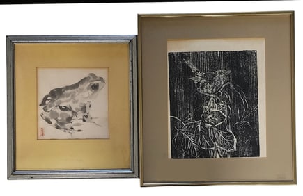 (2) Framed Works, Anne Hoffman Cleaver