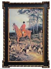 Decorator English Fox Hunt Print