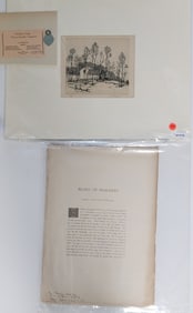 JH Euston, W Leibl Etchings