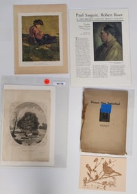 Group of Art Ephemera